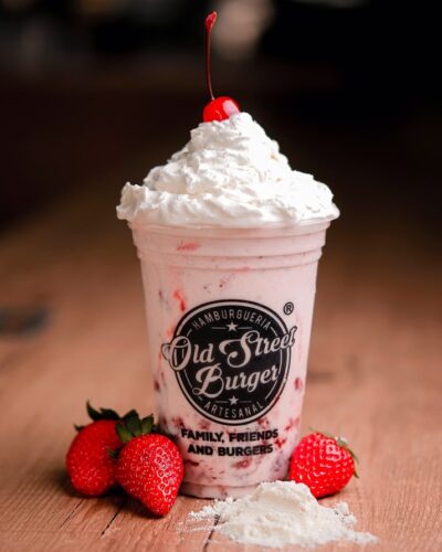 MilkShake de Morango