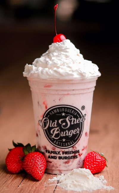 MilkShake de Morango
